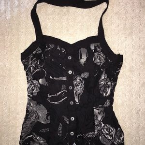 Woman’s Fox Halter Top
